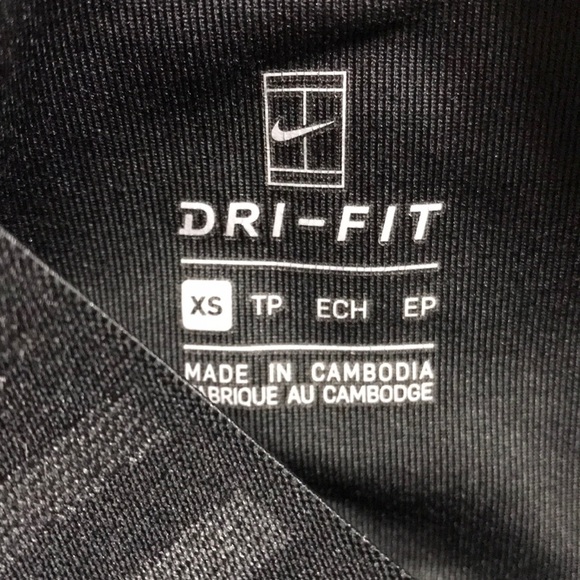 Nike Black Dri-Fit Court Dry Ace Tennis Shorts XS - Picture 10 of 15